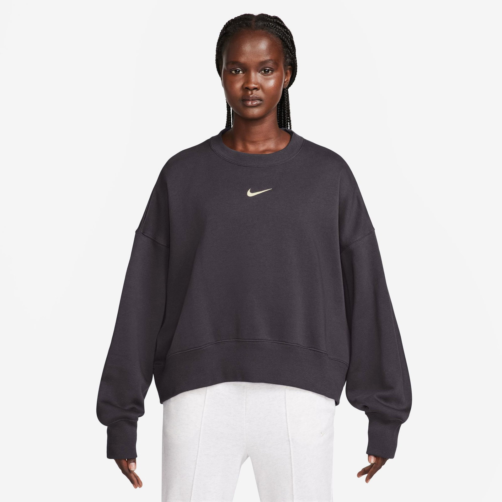 Nike Sportswear Phoenix Fleece Kadın Siyah Sweatshirt | Intersport'ta