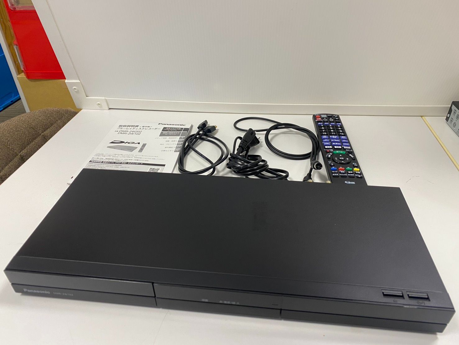 Panasonic Blu-ray レコーダー DMR-2W102 23年製 楽天市場