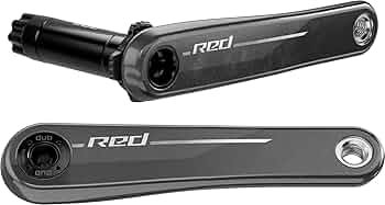 Amazon | SRAM「スラム」 Red AXS Crank Arm Assembly DUB E1 カーボン