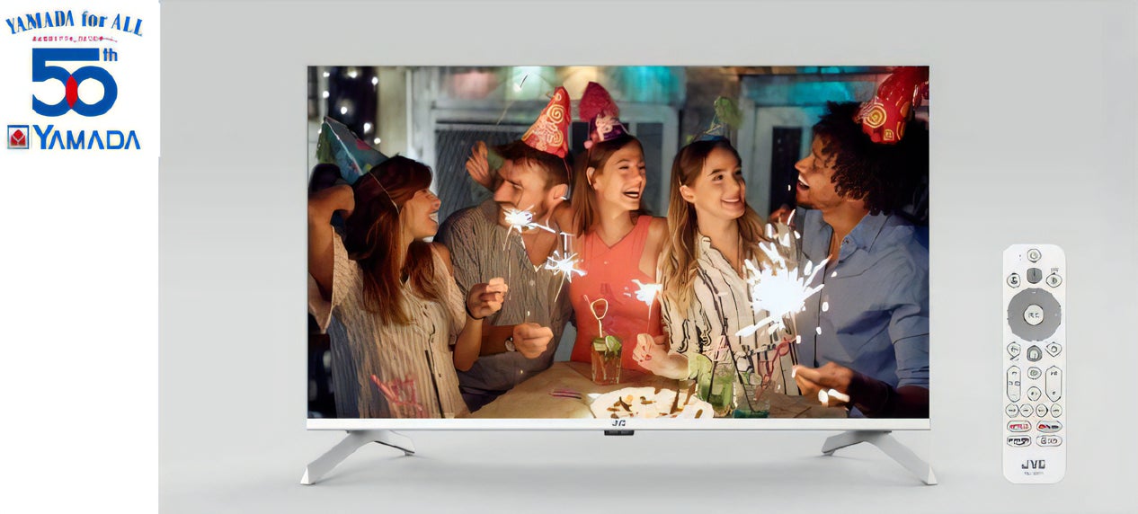 創業 50 周年記念モデル】「JVC チューナーレス Google TV」に新色追加