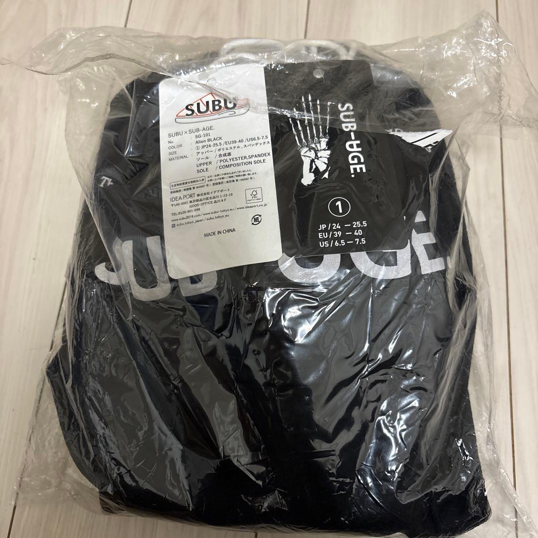 SUBU × SUB-AGE. - Alien sandals サイズ1 SUBU × SUB-AGE AGE. - Alien sandals サイズ1 - メルカリ
