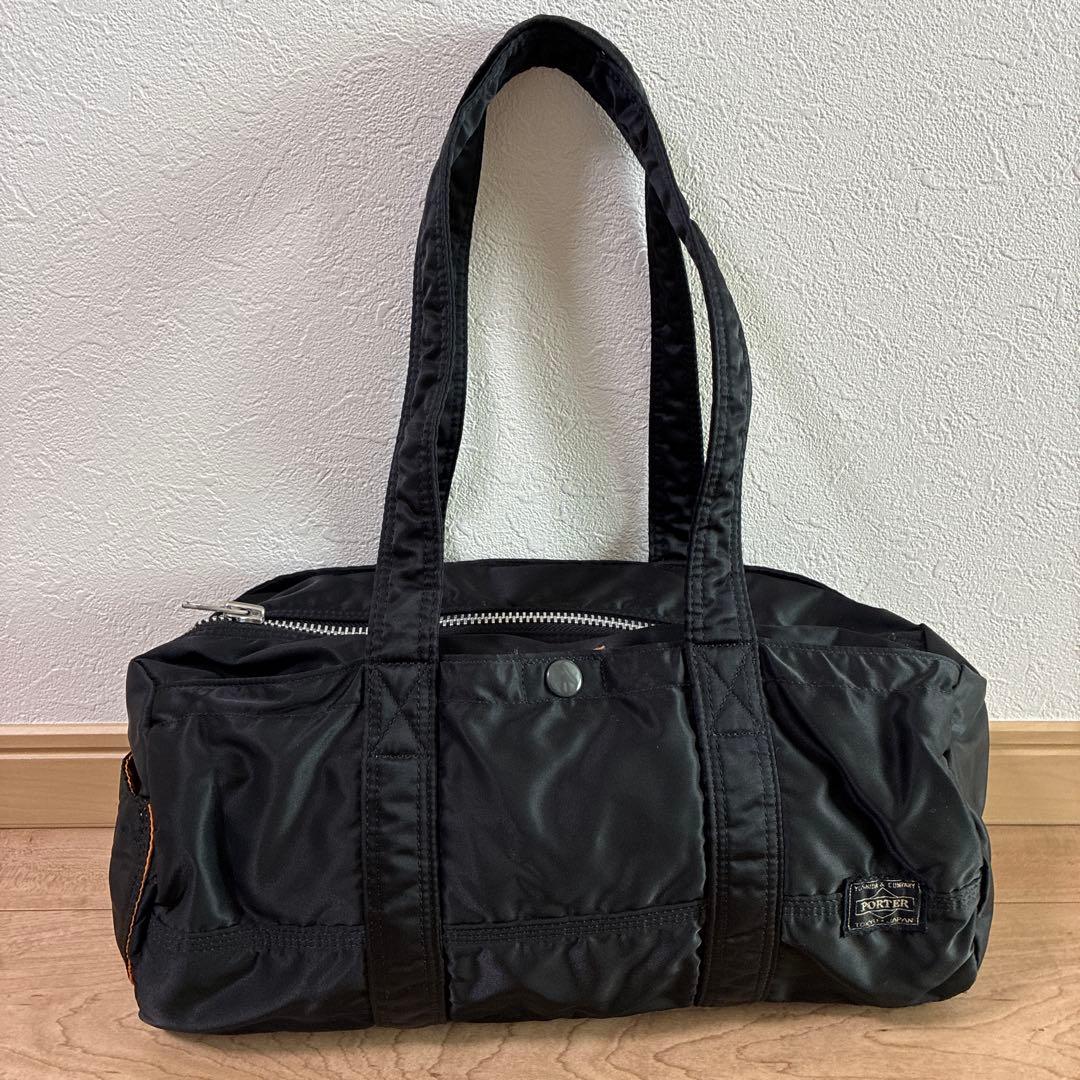 ポーター　吉田カバンのドラムバック　Sサイズ PORTER ポーター ドラフト ショルダーバッグ(S) 656-06174 10 ブラック