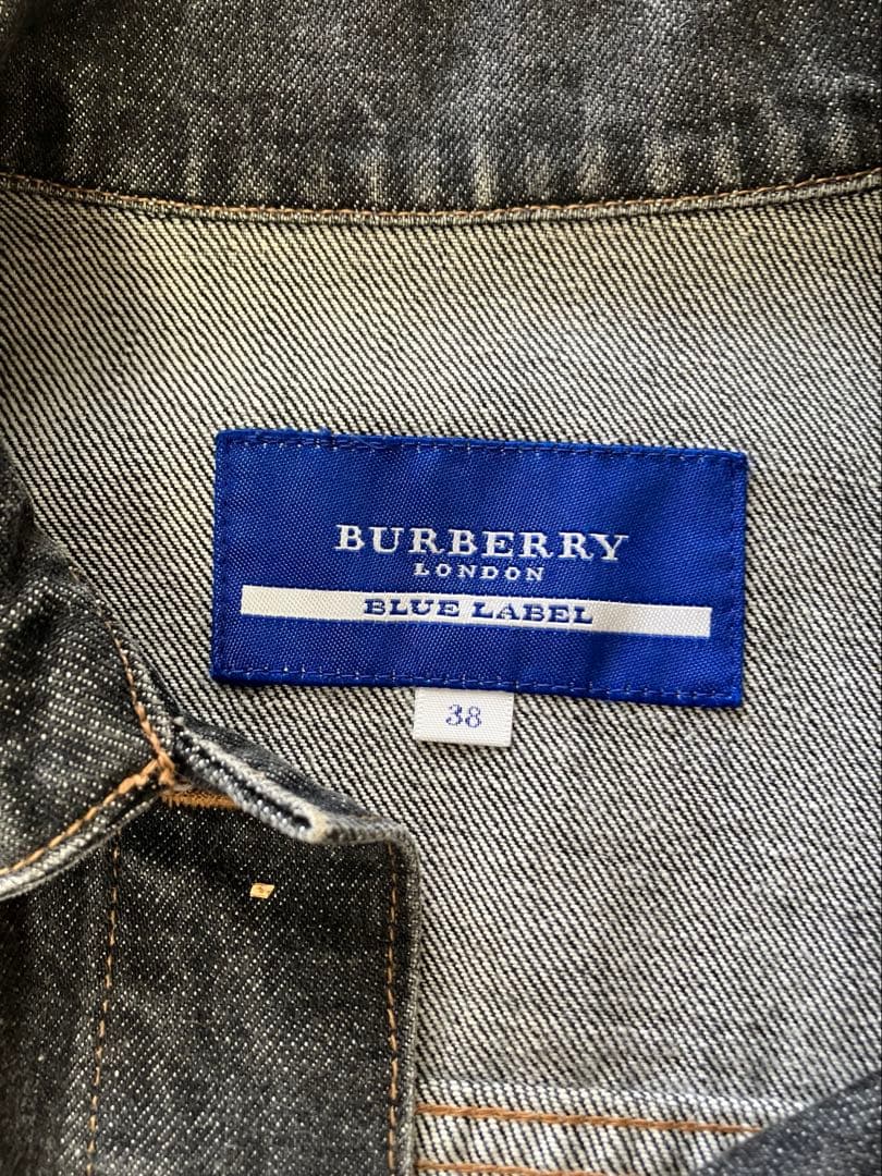 BURBERRY ブルーレーベル デニムジャケット サイズ38 - メルカリ