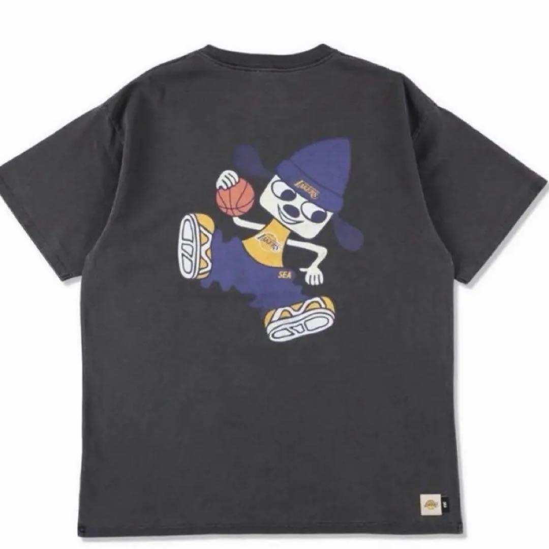 トップス NBA x PARAPPA THE RAPPER x WDS LAKERSTEE NBA x Parappa The Rapper x WIND AND SEA triple collaboration WIND