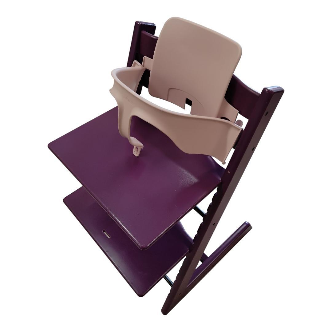 ストッケ ベビーチェア トリップトラップ STOKKE パープル S/N5 楽天市場】【当店限定カラー！】 ストッケ トリップトラップ 【正規店