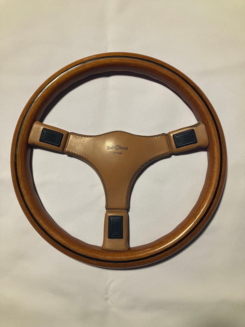 italvolanti Formel ステアリング・ハンドル本体 Italvolanti Formel Steering Wheel 320mm Black Leather Admiral